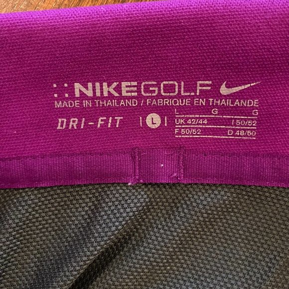 Nike Dri Fit Golf Shirt Men's Size L - Picture 3 of 5